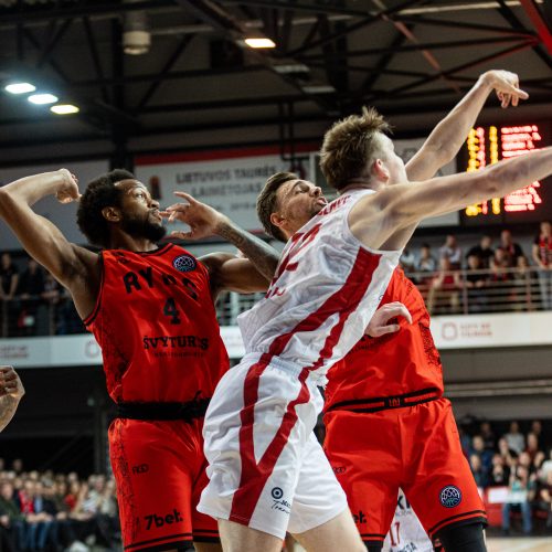 FIBA Čempionų lyga: Vilniaus „Rytas“ – Manresos BAXI 96:95  © P. Peleckio/BNS nuotr.