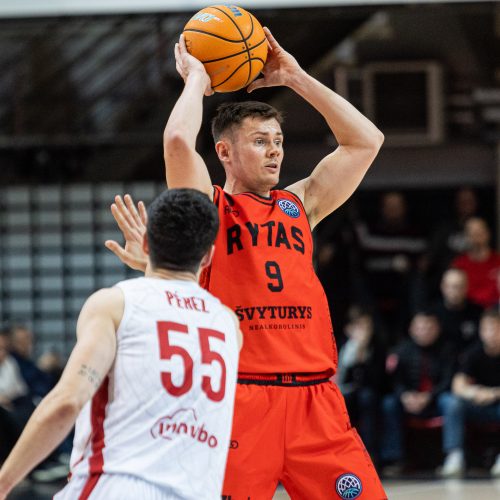 FIBA Čempionų lyga: Vilniaus „Rytas“ – Manresos BAXI 96:95  © P. Peleckio/BNS nuotr.