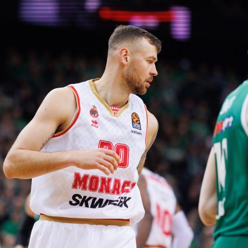 Eurolyga: Kauno „Žalgiris“ – „AS Monaco“  © E. Ovčarenko / BNS nuotr.