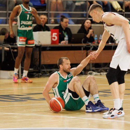 LKL pusfinalis: Kauno „Žalgiris“ – Panevėžio „Lietkabelis“ 69:58  © E. Ovčarenko / BNS nuotr.