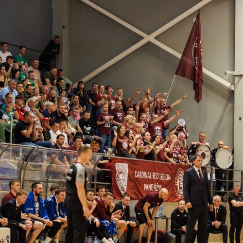 LKL pusfinalis: Kauno „Žalgiris“ – Panevėžio „Lietkabelis“ 69:58  © E. Ovčarenko / BNS nuotr.