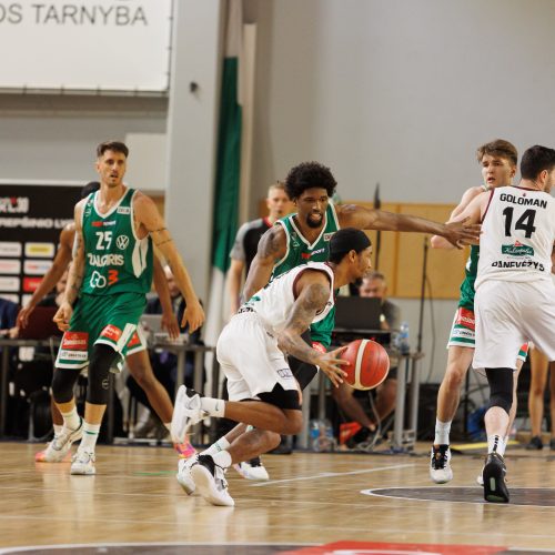 LKL pusfinalis: Kauno „Žalgiris“ – Panevėžio „Lietkabelis“ 69:58  © E. Ovčarenko / BNS nuotr.