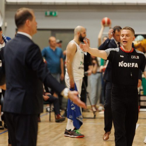 LKL pusfinalis: Kauno „Žalgiris“ – Panevėžio „Lietkabelis“ 69:58  © E. Ovčarenko / BNS nuotr.