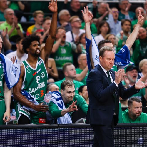 LKL finalas: Kauno „Žalgiris“ – Vilniaus „Rytas“ 95:80  © E. Ovčarenko / BNS nuotr.