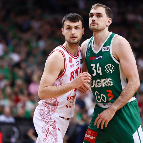 LKL finalas: Kauno „Žalgiris“ – Vilniaus „Rytas“ 95:80  © E. Ovčarenko / BNS nuotr.