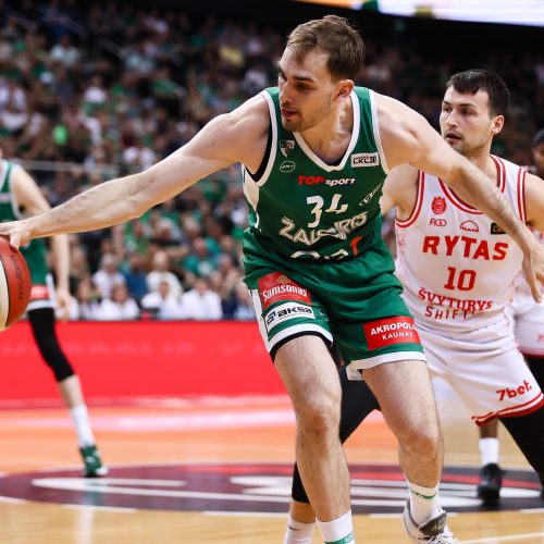 LKL finalas: Kauno „Žalgiris“ – Vilniaus „Rytas“ 95:80  © E. Ovčarenko / BNS nuotr.