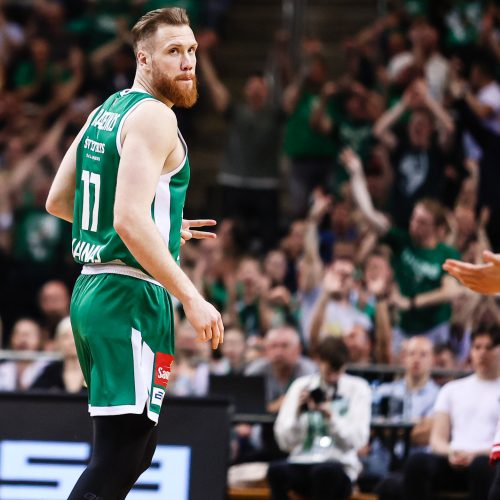 LKL finalas: Kauno „Žalgiris“ – Vilniaus „Rytas“ 95:80  © E. Ovčarenko / BNS nuotr.