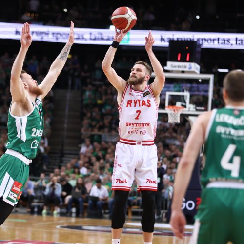 LKL finalas: Kauno „Žalgiris“ – Vilniaus „Rytas“ 95:80  © E. Ovčarenko / BNS nuotr.