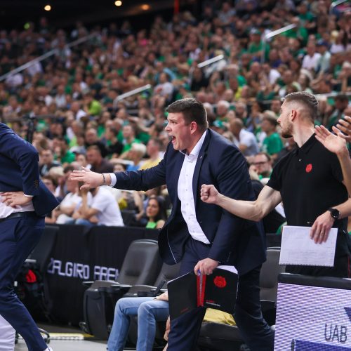 LKL finalas: Kauno „Žalgiris“ – Vilniaus „Rytas“ 95:80  © E. Ovčarenko / BNS nuotr.