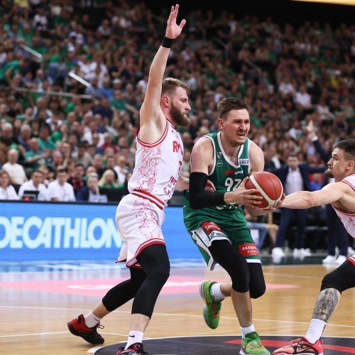 LKL finalas: Kauno „Žalgiris“ – Vilniaus „Rytas“ 95:80  © E. Ovčarenko / BNS nuotr.