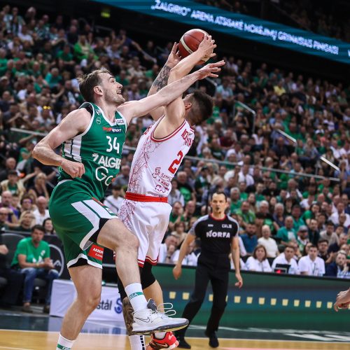 LKL finalas: Kauno „Žalgiris“ – Vilniaus „Rytas“ 95:80  © E. Ovčarenko / BNS nuotr.