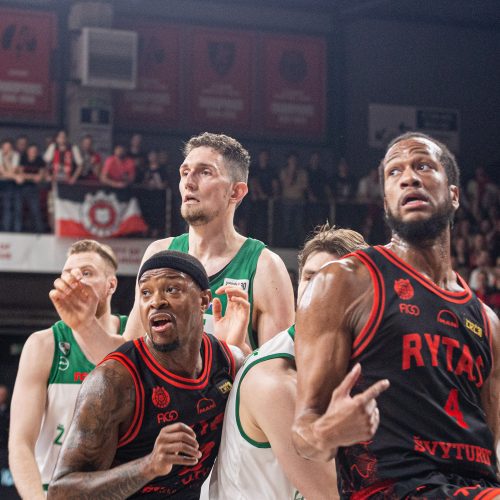 LKL finalas: Vilniaus „Rytas“ – Kauno „Žalgiris“ 69:68  © P. Peleckio/BNS nuotr.