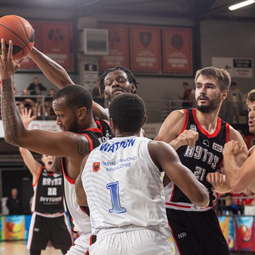 LKL: Vilniaus „Rytas“ – Pasvalio „Pieno žvaigždės“ 106:90  © P. Peleckio/BNS nuotr.