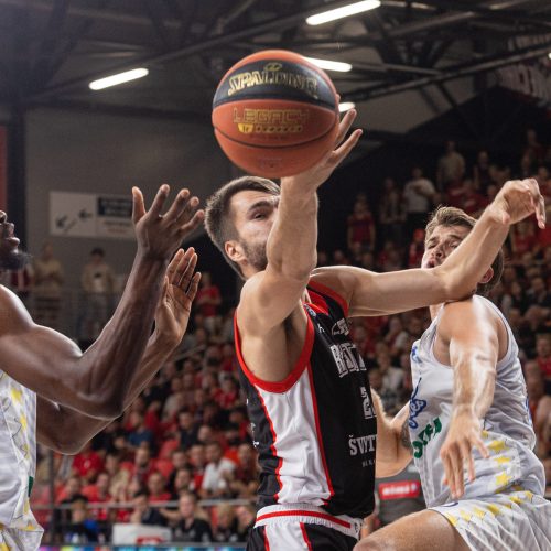 LKL: Vilniaus „Rytas“ – Pasvalio „Pieno žvaigždės“ 106:90  © P. Peleckio/BNS nuotr.
