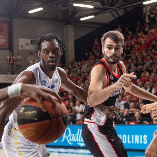 LKL: Vilniaus „Rytas“ – Pasvalio „Pieno žvaigždės“ 106:90  © P. Peleckio/BNS nuotr.