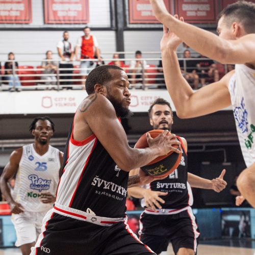 LKL: Vilniaus „Rytas“ – Pasvalio „Pieno žvaigždės“ 106:90  © P. Peleckio/BNS nuotr.