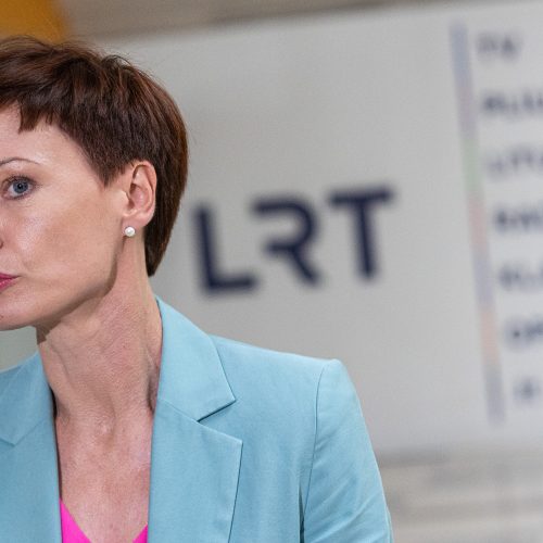 M. Garbačiauskaitė-Budrienė perrinkta į LRT generalinės direktorės pareigas   © P. Peleckio/BNS nuotr.