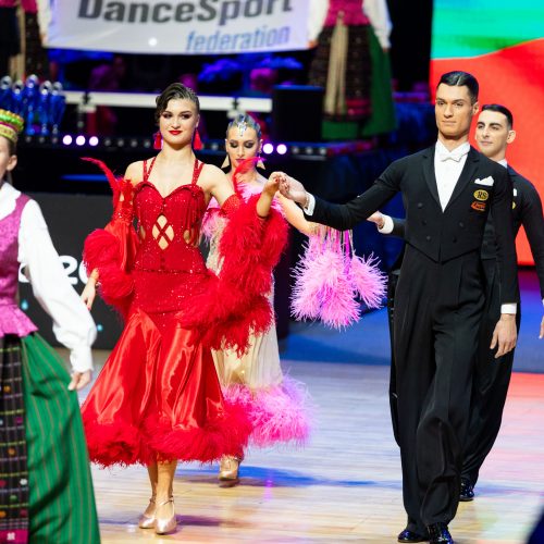 Suaugusiųjų standartinių šokių Europos čempionatas Vilniuje  © S. Lisausko/BNS nuotr.