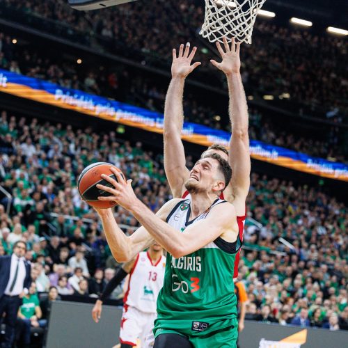 Eurolyga: Kauno „Žalgiris“ – Milano „EA7 Emporio Armani“ 87:73  © E. Ovčarenko / BNS nuotr.