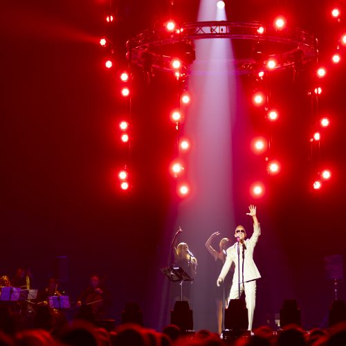 L. Adomaičio ir Šv. Jonų bažnyčios gospelo choro „GospelJonai“ koncertas  © I. Gelūno/BNS nuotr.