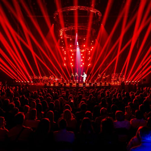 L. Adomaičio ir Šv. Jonų bažnyčios gospelo choro „GospelJonai“ koncertas  © I. Gelūno/BNS nuotr.