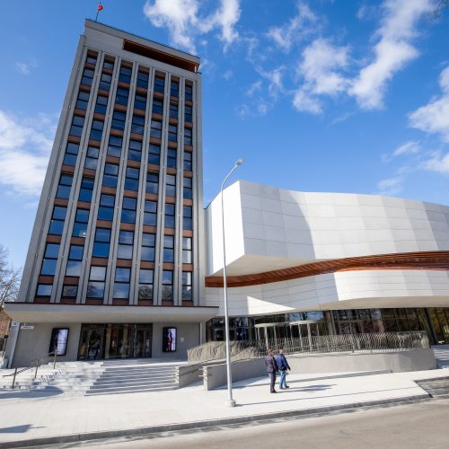 Klaipėdos valstybinio muzikinio teatro rūmų atidarymas ir svečiai  © T.Biliūno/BNS nuotr.