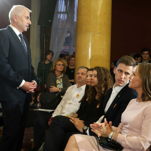 I. Šimonytės ir V. Ušacko rinkimų debatai  © D.Labučio/ELTOS nuotr.