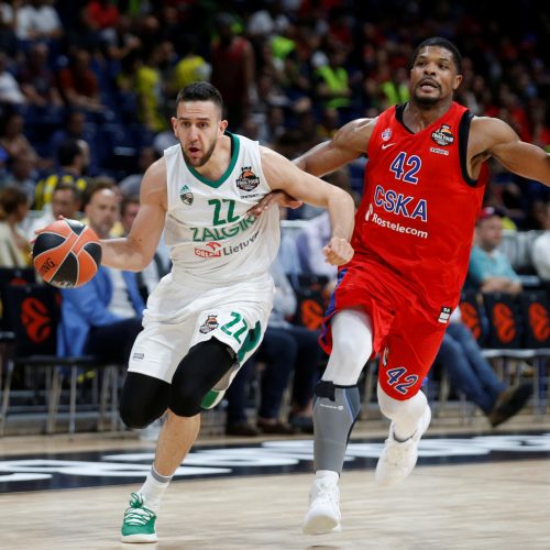 Eurolyga: „Žalgiris“ - CSKA 79:77  © Scanpix nuotr.