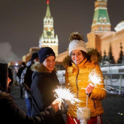 Pasaulis pasitiko 2019 metus  © Scanpix nuotr.