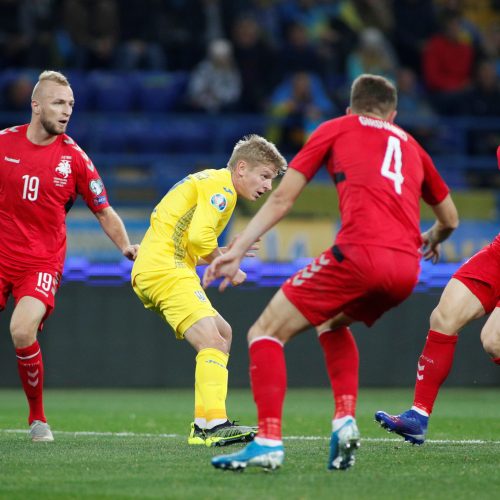 Europos futbolo čempionato atranka: Ukraina – Lietuva 2:0  © Reuters nuotr.