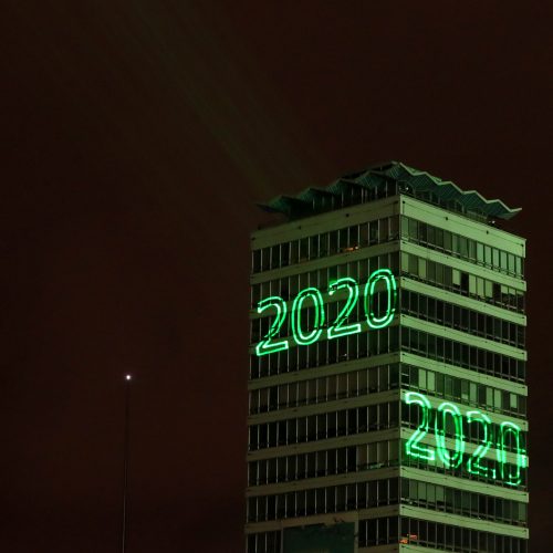 Pasaulis pasitiko 2020 metus  © Scanpix nuotr.
