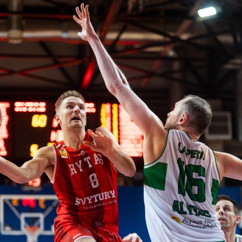 LKL ketvirtfinalis: Vilniaus „Rytas“ – Alytaus „Dzūkija“ 87:59  © Ž.Gedvilos/BNS nuotr.