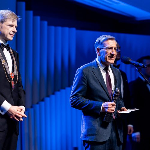 Šv. Kristoforo apdovanojimų įteikimo ceremonija  © Ž.Gedvilos/BNS nuotr.