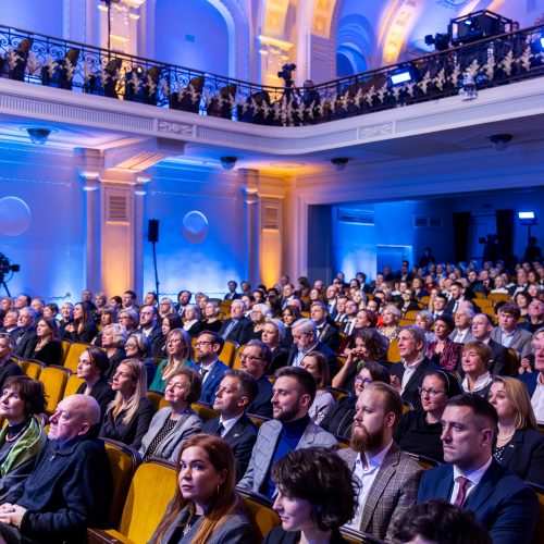 Šv. Kristoforo apdovanojimų įteikimo ceremonija  © Ž.Gedvilos/BNS nuotr.