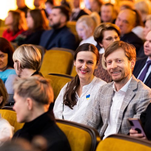 Šv. Kristoforo apdovanojimų įteikimo ceremonija  © Ž.Gedvilos/BNS nuotr.