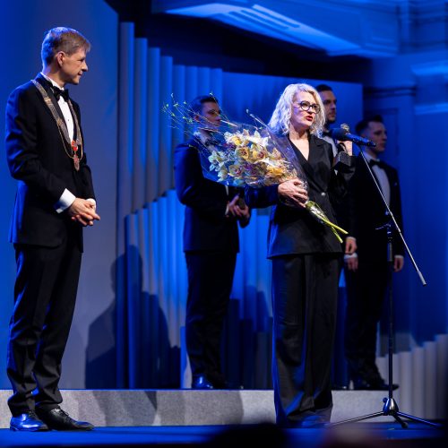 Šv. Kristoforo apdovanojimų įteikimo ceremonija  © Ž.Gedvilos/BNS nuotr.