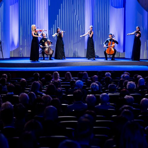 Šv. Kristoforo apdovanojimų įteikimo ceremonija  © Ž.Gedvilos/BNS nuotr.