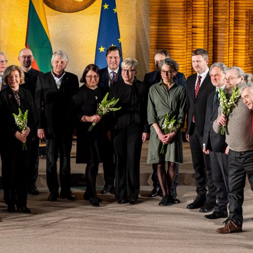 Vyriausybės kultūros ir meno premijų laureatų apdovanojimų ceremonija