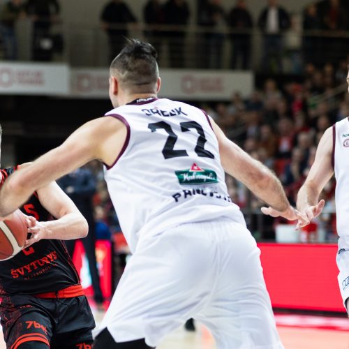 LKL: Vilniaus „Rytas“ – Panevėžio „Lietkabelis“ 92:91  © L.Balandžio / BNS nuotr.