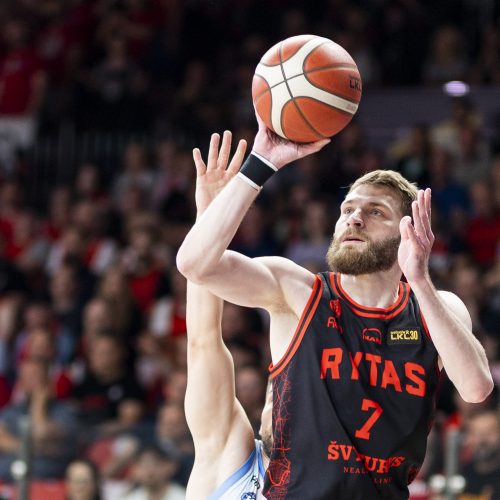 LKL pusfinalis: Vilniaus „Rytas“ – Jonavos „CBet“ 90:85  © I. Gelūno/BNS nuotr.