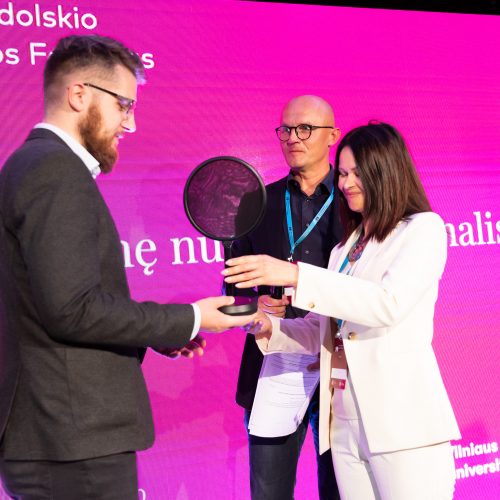R. Sakadolskio žurnalistikos apdovanojimai  © G. Skaraitienės/BNS nuotr.
