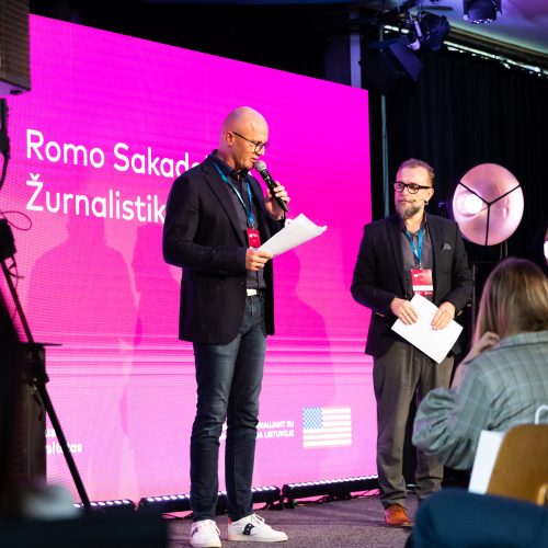 R. Sakadolskio žurnalistikos apdovanojimai  © G. Skaraitienės/BNS nuotr.