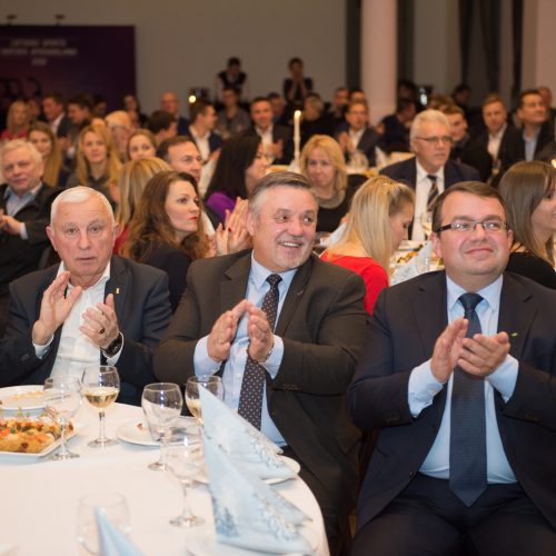 Lietuvos sporto vadybos apdovanojimų ceremonija  © Alfredo Pliadžio nuotr.