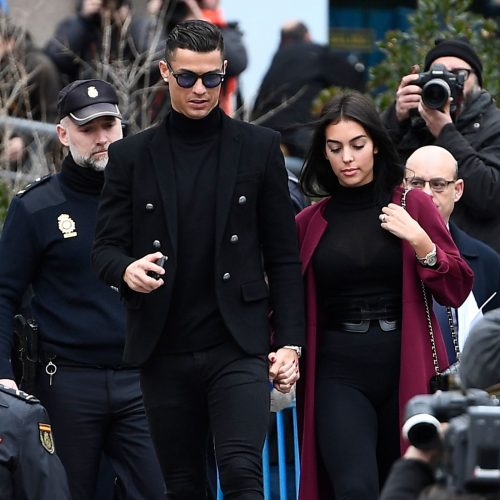 Futbolo žvaigždės C. Ronaldo teismo procesas  © Scanpix nuotr.