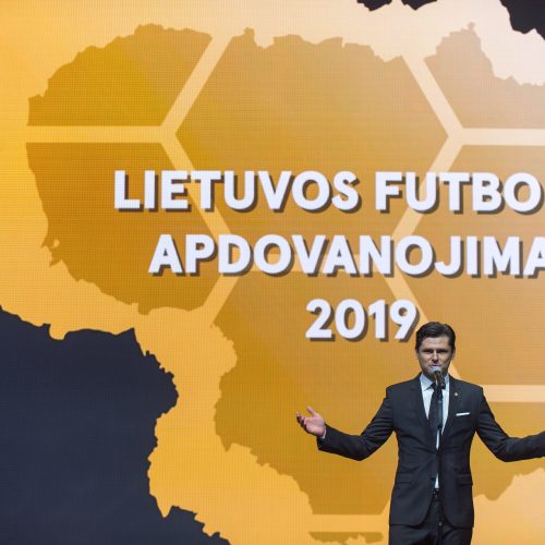 Lietuvos futbolo geriausiųjų apdovanojimų ceremonija  © Butauto Barausko nuotr.