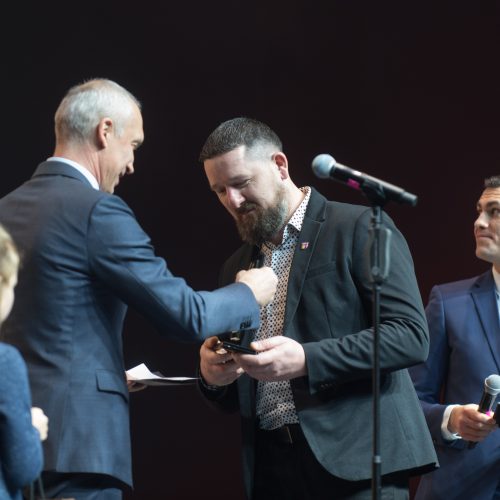 Lietuvos futbolo geriausiųjų apdovanojimų ceremonija  © Butauto Barausko nuotr.