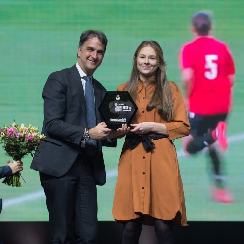 Lietuvos futbolo geriausiųjų apdovanojimų ceremonija  © Butauto Barausko nuotr.