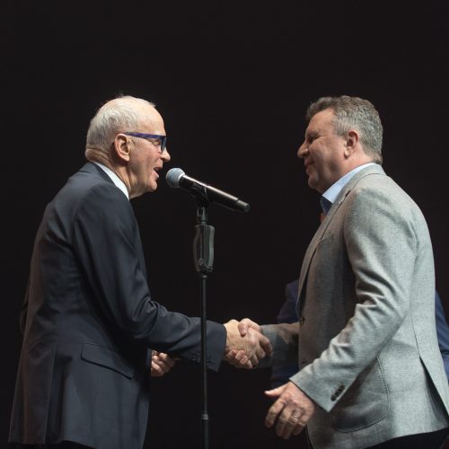 Lietuvos futbolo geriausiųjų apdovanojimų ceremonija  © Butauto Barausko nuotr.