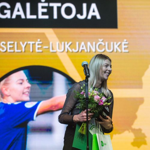 Lietuvos futbolo geriausiųjų apdovanojimų ceremonija  © Butauto Barausko nuotr.