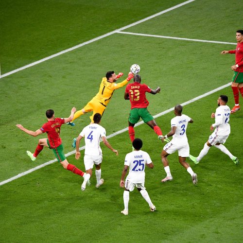 Europos futbolo čempionatas: Portugalija–Prancūzija 2:2  © Scanpix nuotr.